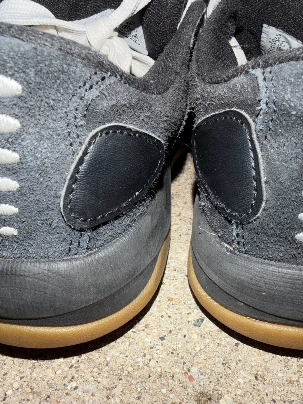 Jordan Session Youth Size 6Y Black White Gum Basketball Sneakers - Picture 3 of 4